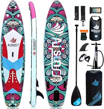 AISUNSS サップボード　SUP ボード　スタンドアップパドルボード　新品 Amazon | AISUNSS サップボード SUP ボード インフレータブル スタンド